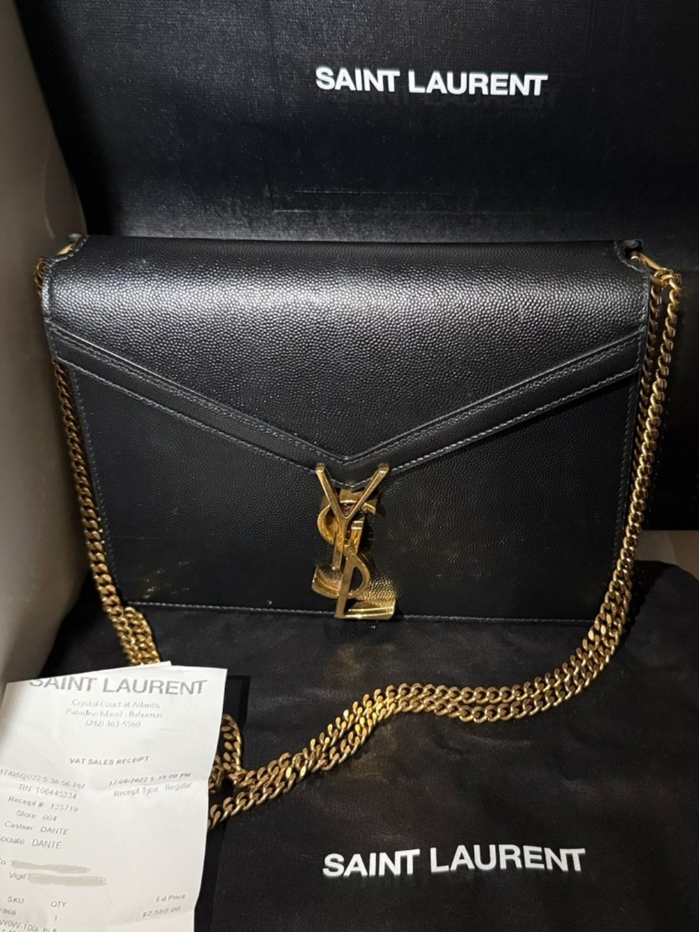 YSL Cassandra Clasp Bag